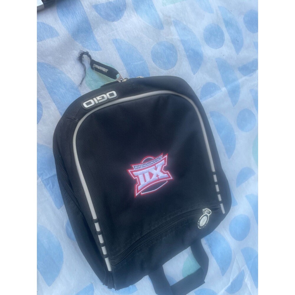 Title: OGIO Big 12 Football Championship Insulated Cooler Bag Lunch Box Black Do